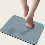 Diatom Mud Soft Rubber Bath Mat