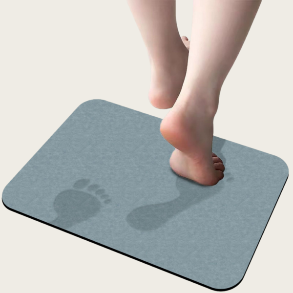 Diatom Mud Soft Rubber Bath Mat