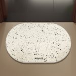 Soft Diatom Mud Absorbent Bathroom Mat