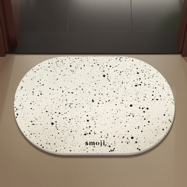 Soft Diatom Mud Absorbent Bathroom Mat