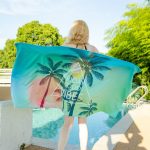 Double-Sided Plush Beach Towel