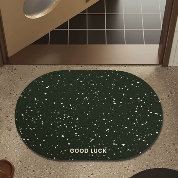Soft Diatom Mud Absorbent Bathroom Mat