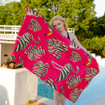 Quick-Dry Printed Swim Towel