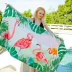 Double-Sided Plush Beach Towel