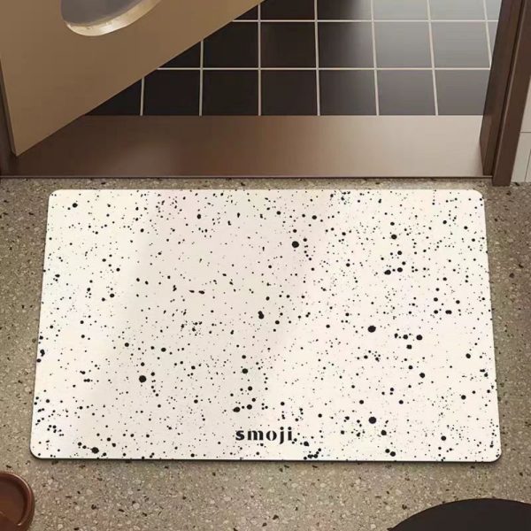 Soft Diatom Mud Absorbent Bathroom Mat