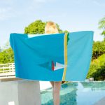 Double-Sided Plush Beach Towel