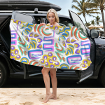 Extra-Large Quick-Dry Beach Towel